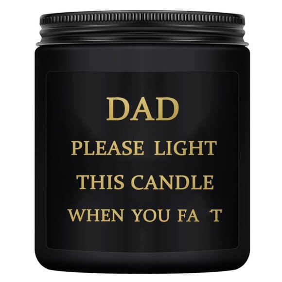 KYR Gifts for Dad Natural Soy Wax Lavender Scented Candle (7oz) - Picture 1 of 6